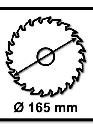 Bosch Pro Kreissägeblatt Top Precision Best for Wood zum Sägen in Holz für Tauch- und Handkreissägen 2er Pack (Ø 165 mm) 2608642384 - Toolbrothers