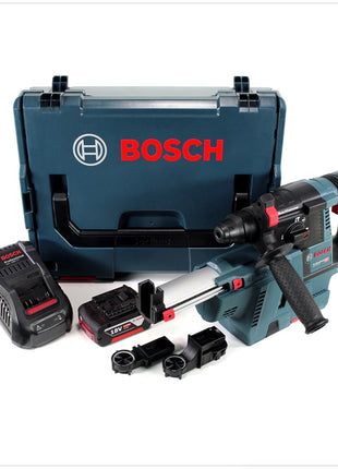 Bosch GBH 18 V-26 Akku Bohrhammer 18V SDS-Plus 2,6J + Staubabsaugung + 1x Akku 5,0Ah + Ladegerät + L-Boxx - Toolbrothers