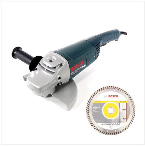 Bosch Professional GWS 22-230 JH 2200 W 230 mm Winkelschleifer + 1x Bosch Diamant Trennscheibe 230 mm Standard for Universal Turbo - Toolbrothers