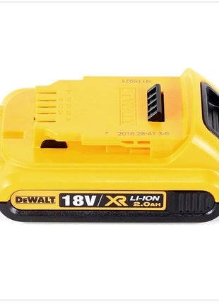 DeWalt DCG 406 NT Akku Winkelschleifer 18V 125mm Brushless + 1x Akku 2,0Ah + TSTAK - ohne Ladegerät - Toolbrothers