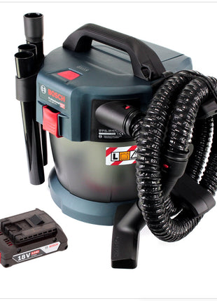 Bosch GAS 18V-10 L Professional Li-Ion Akku Staubsauger Nass- und Trockensauger + 1x GBA 2,0 Ah Akku, ohne Ladegerät - Toolbrothers