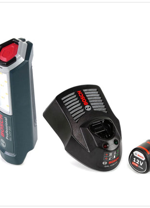 Bosch Professional GLI 12V-300 Akku Lampe + 1x GBA 12V 2,0 Ah Akku + GAL 1230 Ladegerät - Toolbrothers