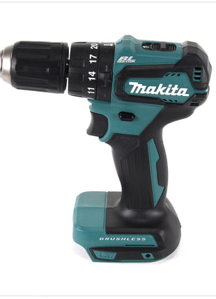 Makita DHP 483 RT1J 18 V Li-Ion Brushless Perceuse visseuse à percussion sans fil avec boîtier Makpac + 1x Batterie BL 1850 5,0 Ah + Chargeur DC18RC