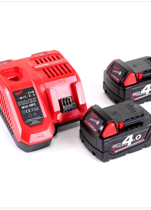 Milwaukee M18 BID 402C 18 V Li-Ion Akku Schlagschrauber + 2 x 4 Ah Akku + Ladegerät im TStak Koffer - Toolbrothers