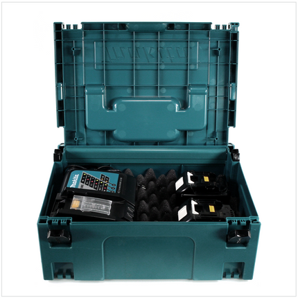 Makita Power Source Kit 18V mit 2x BL1815N Akku 1,5Ah + DC18RC Ladegerät + Makpac - Toolbrothers