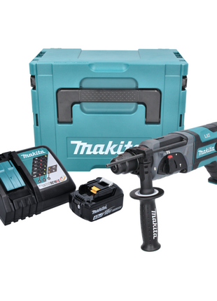 Makita DHR 241 RM1J Akku Bohrhammer 18 V 2,0 J SDS plus + 1x Akku 4,0 Ah + Ladegerät + Makpac - Toolbrothers