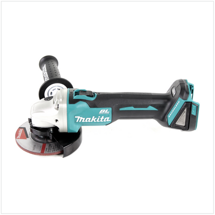 Makita DGA 504 F1J 18 V 125 mm brushless Meuleuse sans fil  Makita + Coffret MAKPAC + 1x Batterie BL 1830 - sans Chargeur