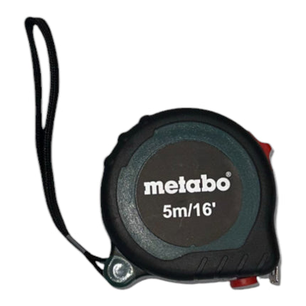Metabo Maband 5,0 m / 16 ft ( 65705000 ) avec crochet de grillage et fonction d'arrêt rapide