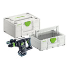 Festool KHC 18 EB-Basic Akku Kombihammer 18 V 2,6 J SDS-Plus Brushless ( 577447 ) + Systainer + Systainer ToolBox SYS3 TB M 137