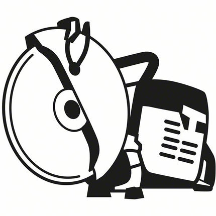 Bosch Expert MultiMaterial Disque à tronçonner diamanté, 350 x 3,3 x 25,40 mm, Diamond Technology -  pour scies sur table / scies à essence (2608900666)