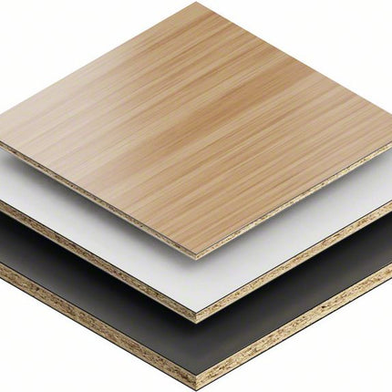 Bosch EXPERT Hardwood 2 side clean Set de lames de scie sauteuse : T 308 BF / BFP, 117 mm, Bi-métal, 3 pcs. (2608900549)