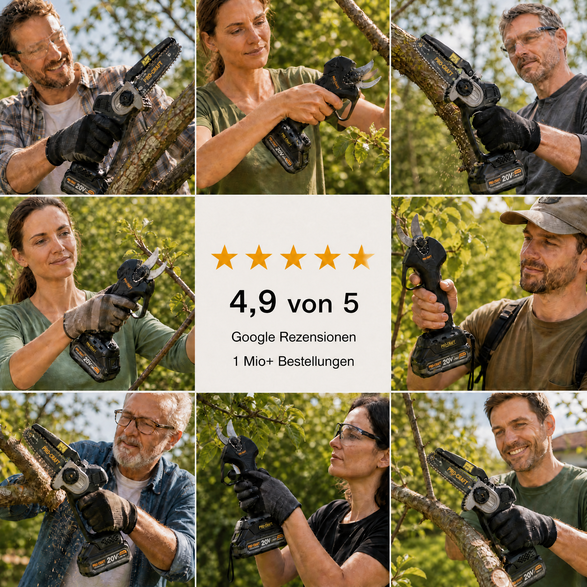 Procraft Hoch-hinaus Garten Set CCS20
