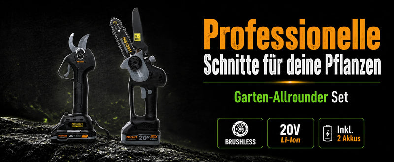 Procraft 3 in 1 Garten-Alrounder Set PS210PB