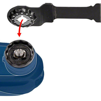 Bosch EXPERT MetalMax PAIZ 45 AIT Tauchsägeblatt Starlock Plus 45 x 50 mm 1 Stk. ( 2608900021 ) für Metall Carbide - Toolbrothers